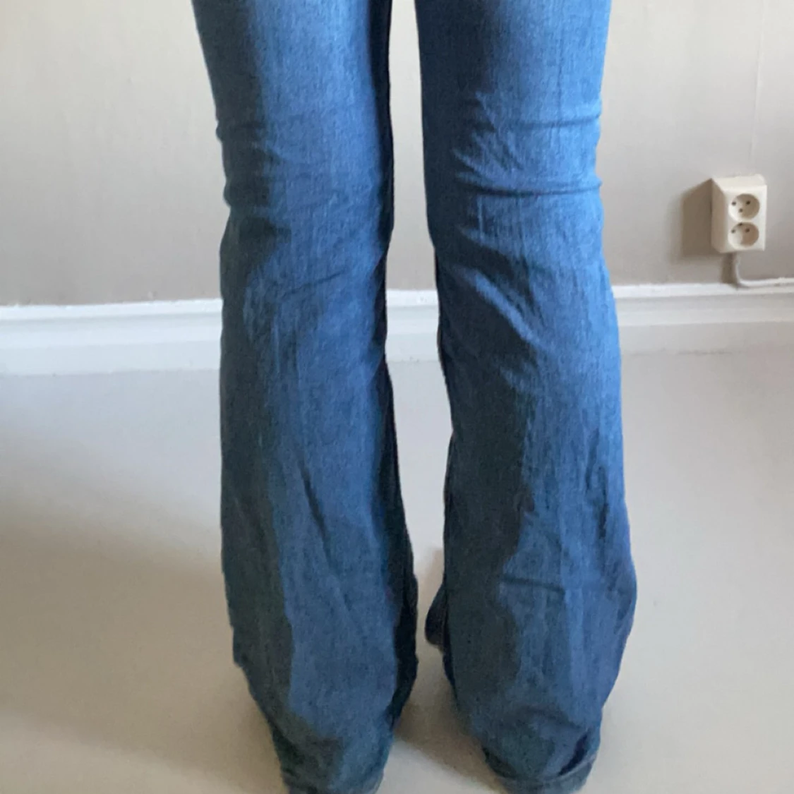 Low waist bootcut jeans - 90