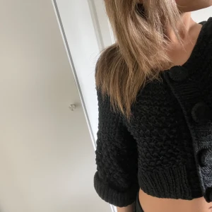 Svart stickad tröja - Superfin i bra skick 