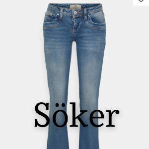 Söker Ltb jeans i modellen ”valerie” i blått eller svart, storlek 24/32💘💘