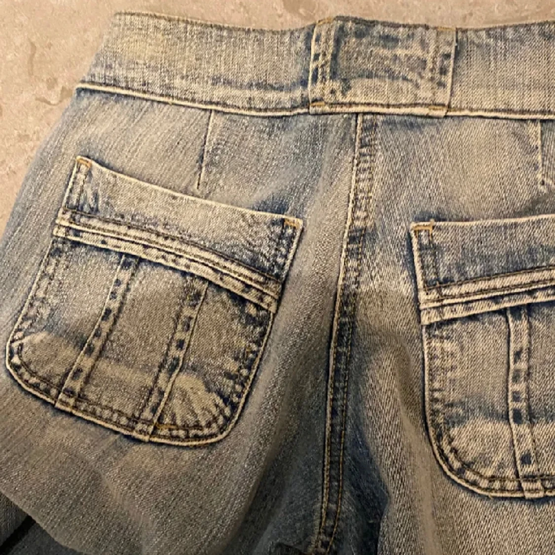 Lågmidjade jeans - 90