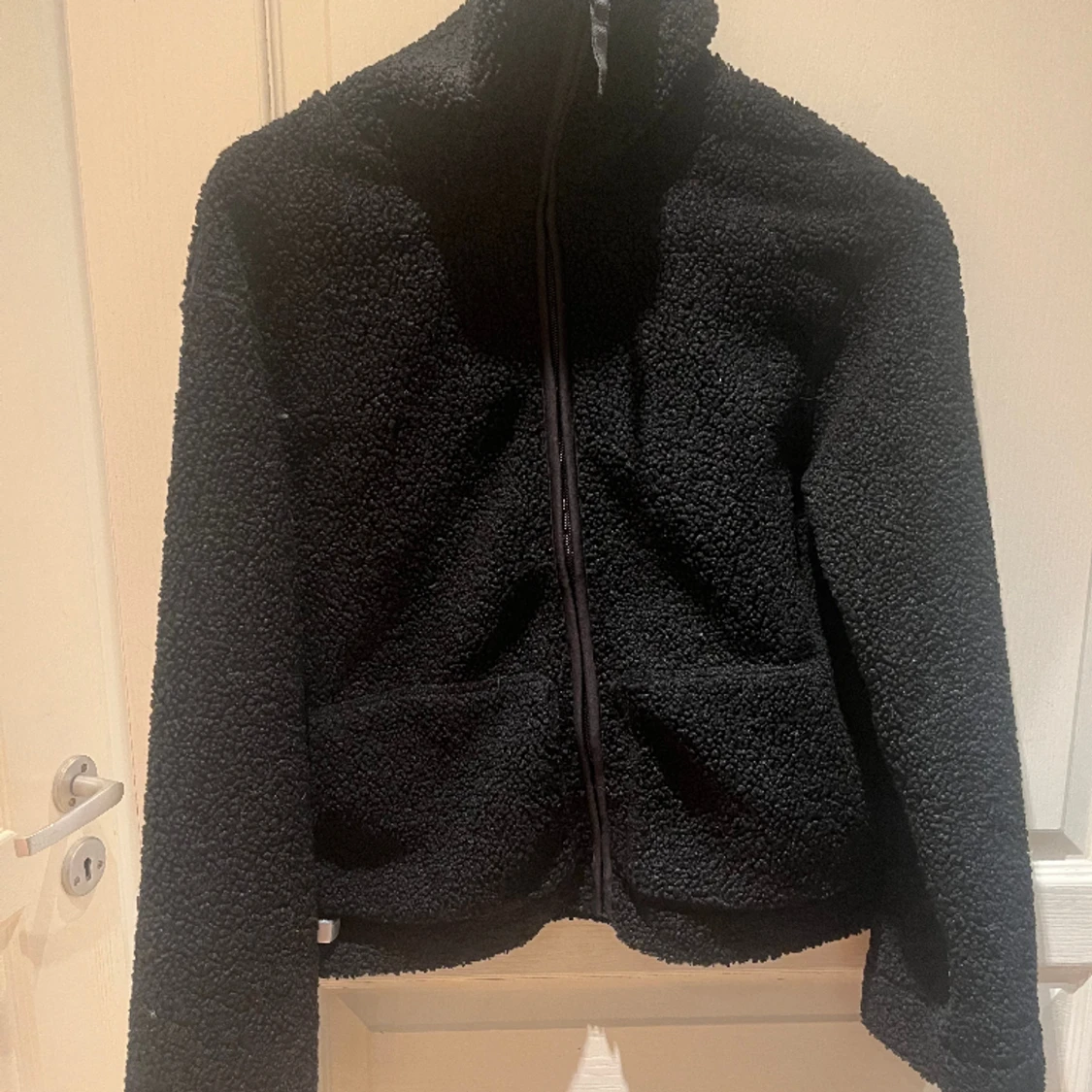 Teddy tröja med dragkedja  - 90