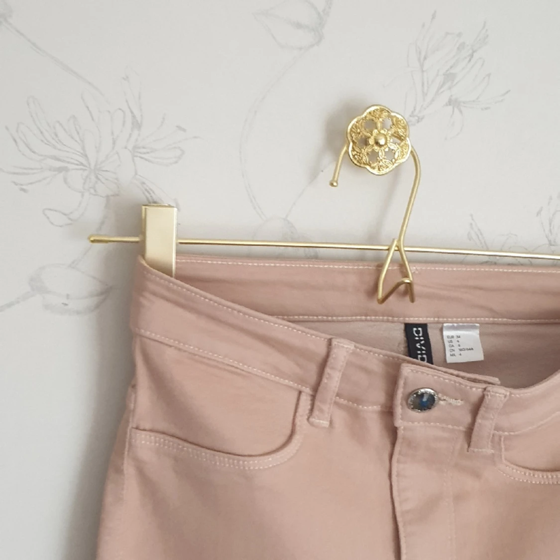 Beige skinny jeans - 91