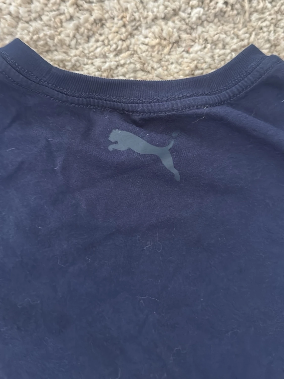 Mörkblå Puma t-shirt Mästare Malmö - 1