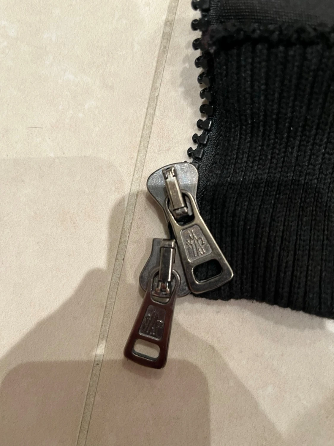 Svart Moncler cardigan  - 2