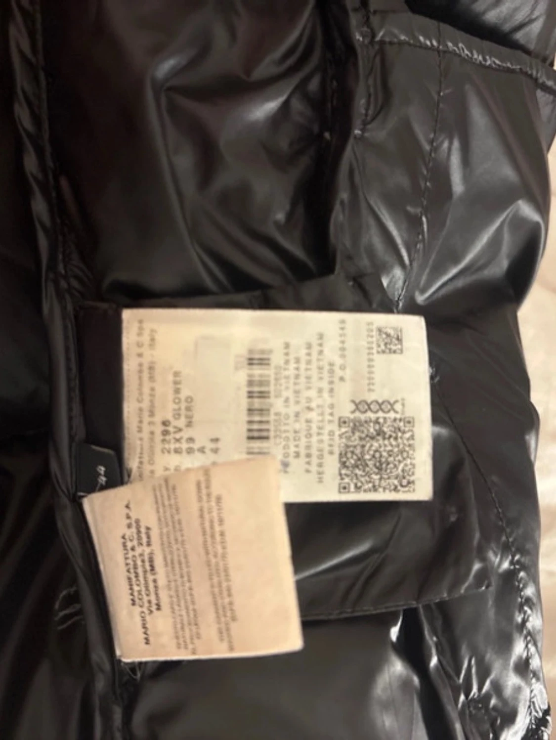 Svart pufferjacka från Colmar - 6