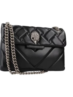 Svart handväska från Kurt geiger - En svart kurt geiger väska som är väll använd och har skador på bottens sidor men annars är väskan i bra skick! ‼️19 x 13,5 x 6,5 cm‼️‼️orginal pris = 2592kr‼️