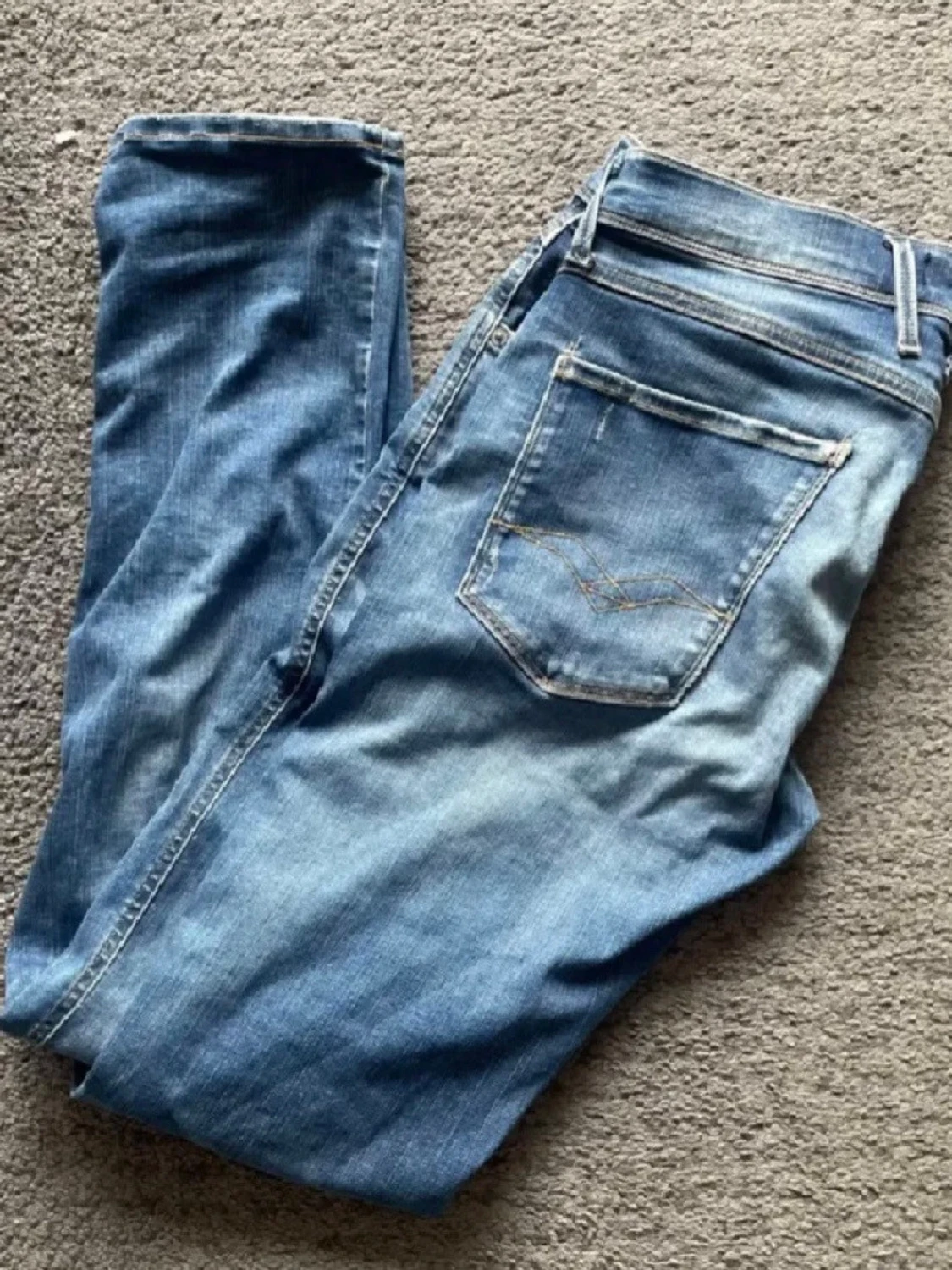 Blå Replay Anbass jeans - 1