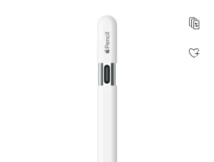 Apple Pencil (USB-C) - Apple Pencil (USB-C), kompatibel med utvalda iPad-modeller. Produkten är i nyskick och levereras med originalförpackning och manual. Inga synliga defekter eller slitage. Köpt på Power för 1090kr och använd fåtal gånger tillsammans med iPad 11’ (A16) 
