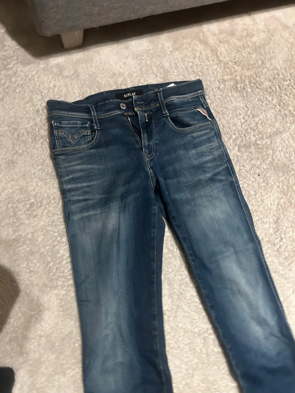 Replay blå jeans, storlek 29 - 2