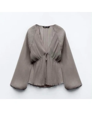 Blus - Suuuuperfin brun blus från Zara!!💗