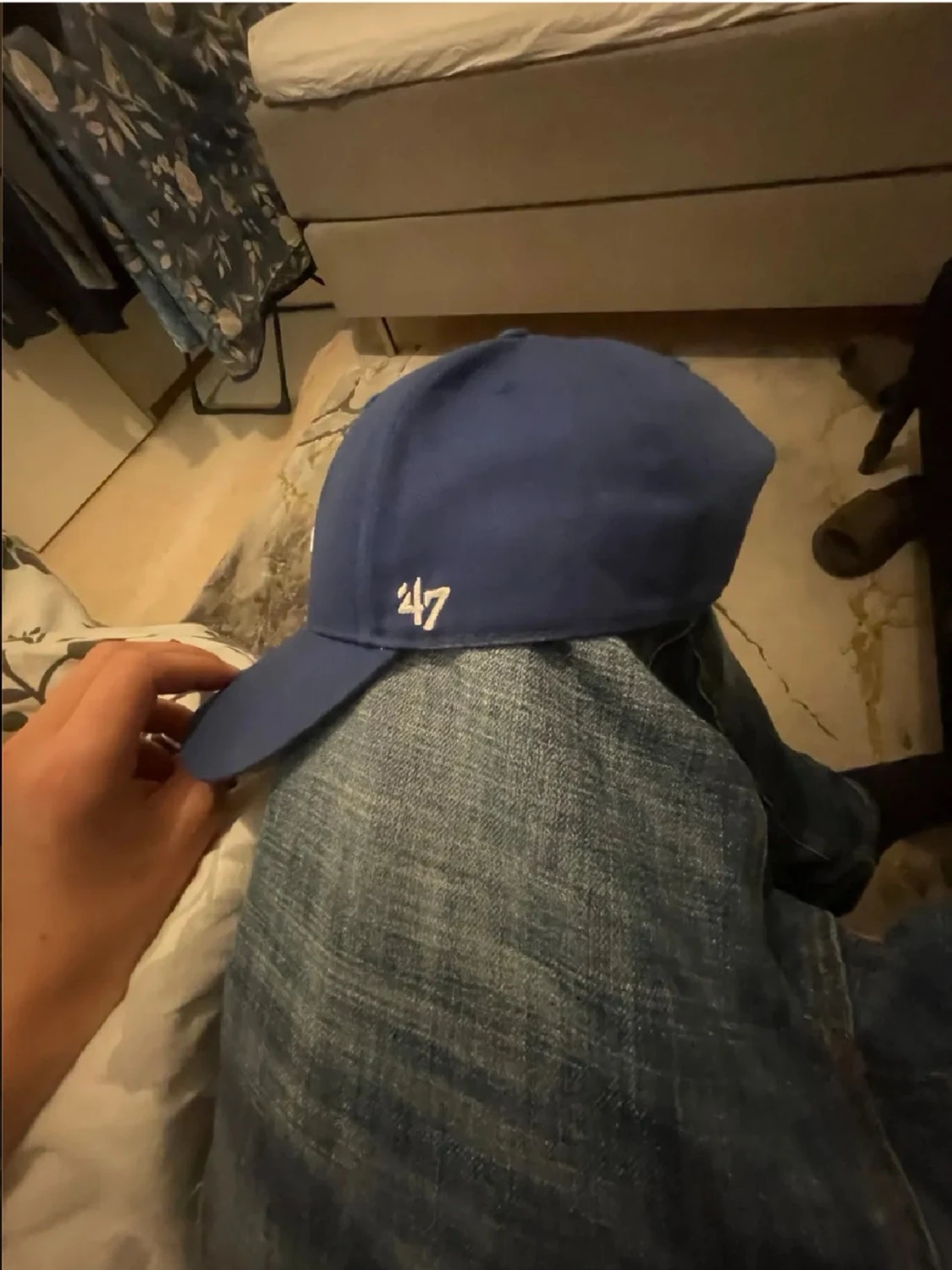 Blå LA keps från '47 - 1