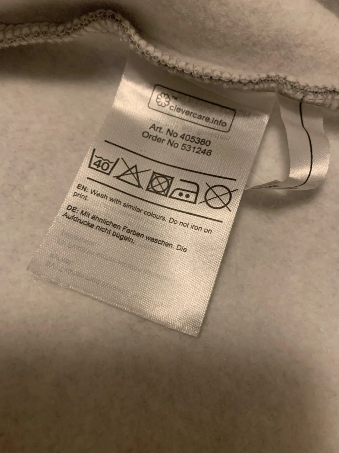 Grå racemarine hoodie - 4