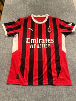 Ac Milan  - Säljer en Ac Milan Hemmatröja i storlek M. Vid snabb affär är priset diskuterbart. 