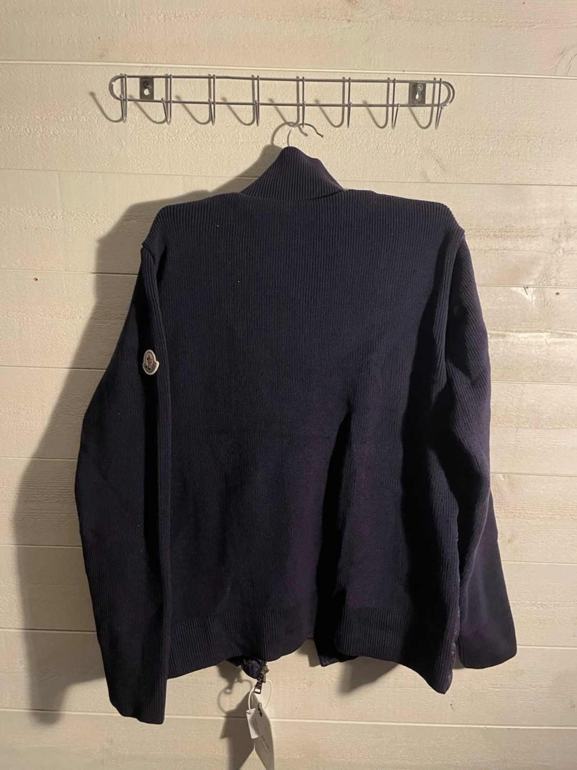 Mörkblå Moncler pufferjacka - 2