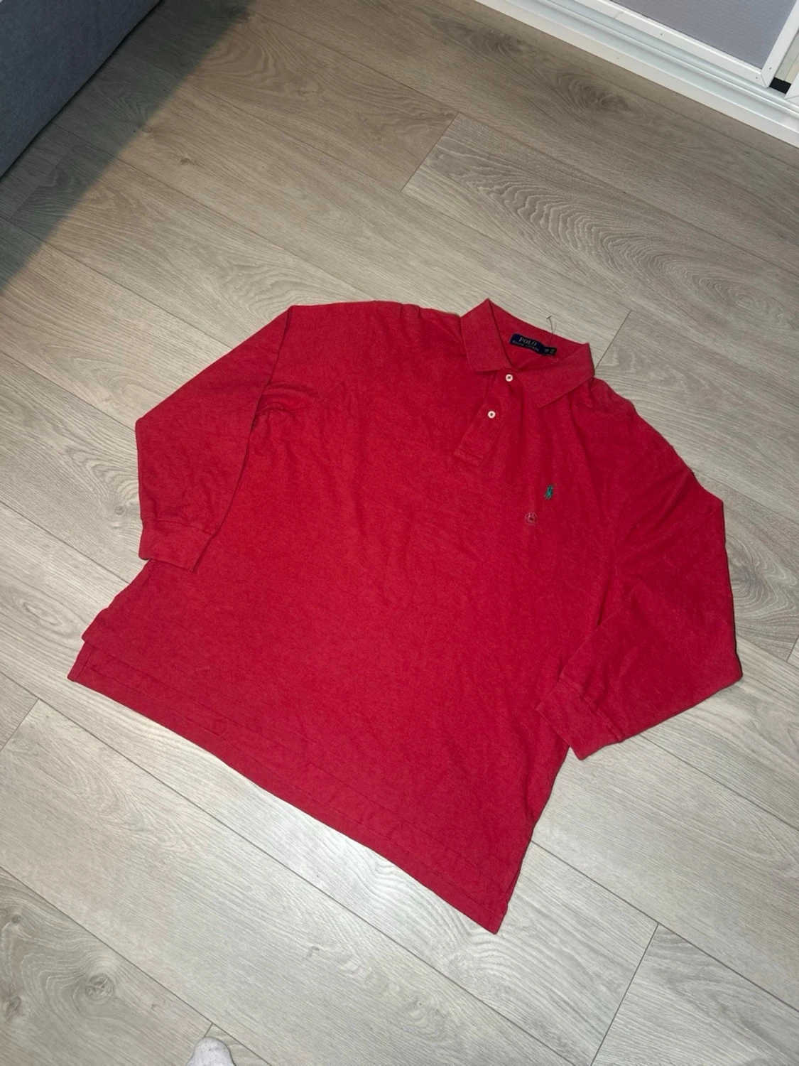 Beige rutig halsduk med raffe pikéer  - 2