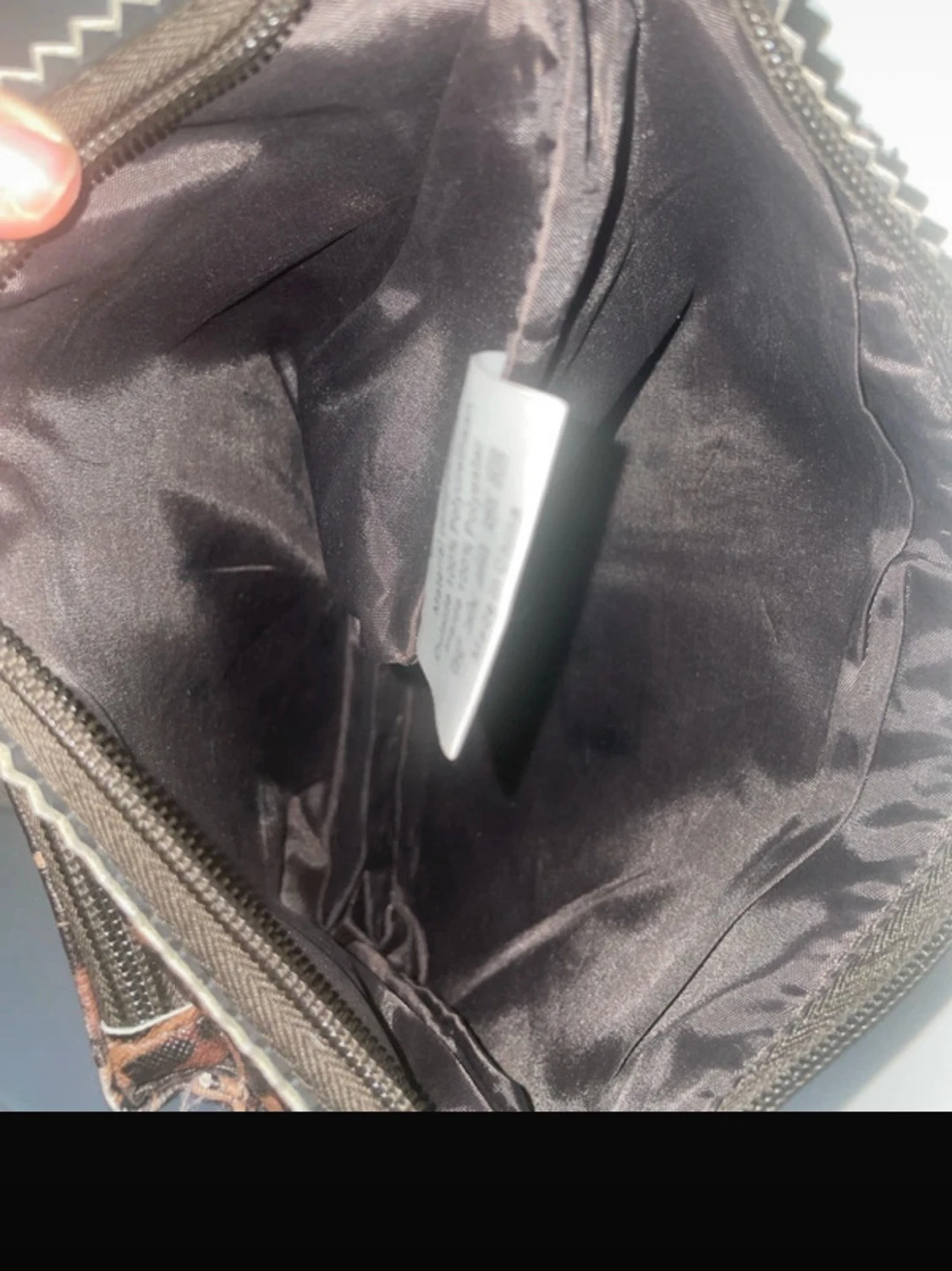 Leopardmönstrad axelväska från Don Donna - 3