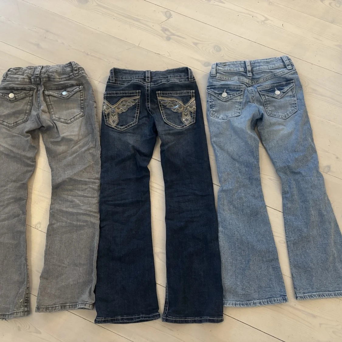 Tre par jeans storlek 134 & 140 Gina Tricot - 1