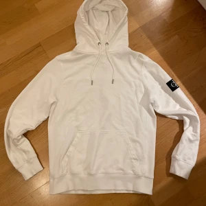 Calvin Klein Hoodie Vit - Aldrig använd 