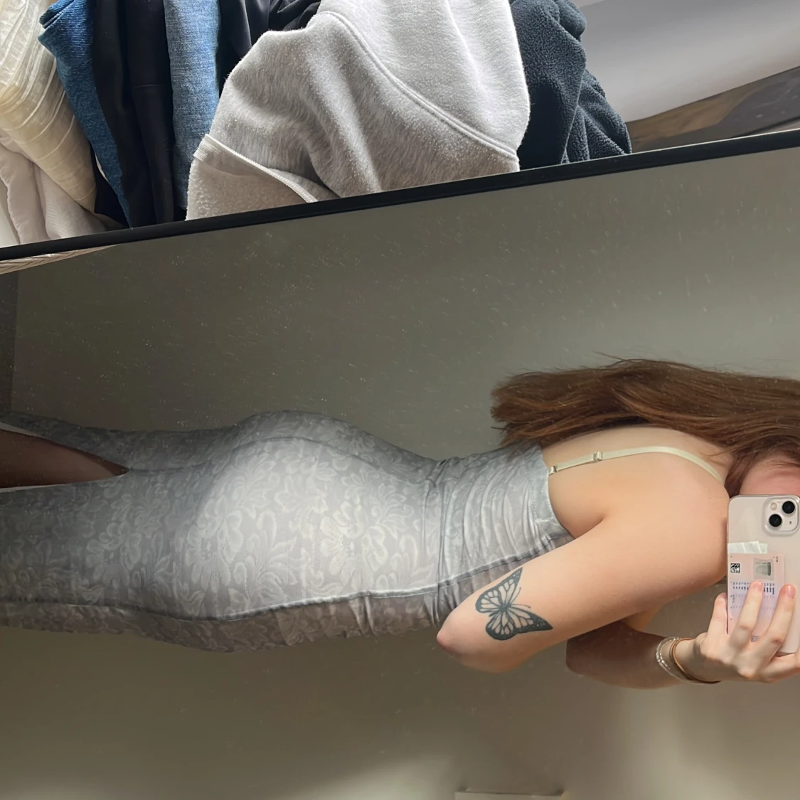 Tigermist lång klänning  - 2