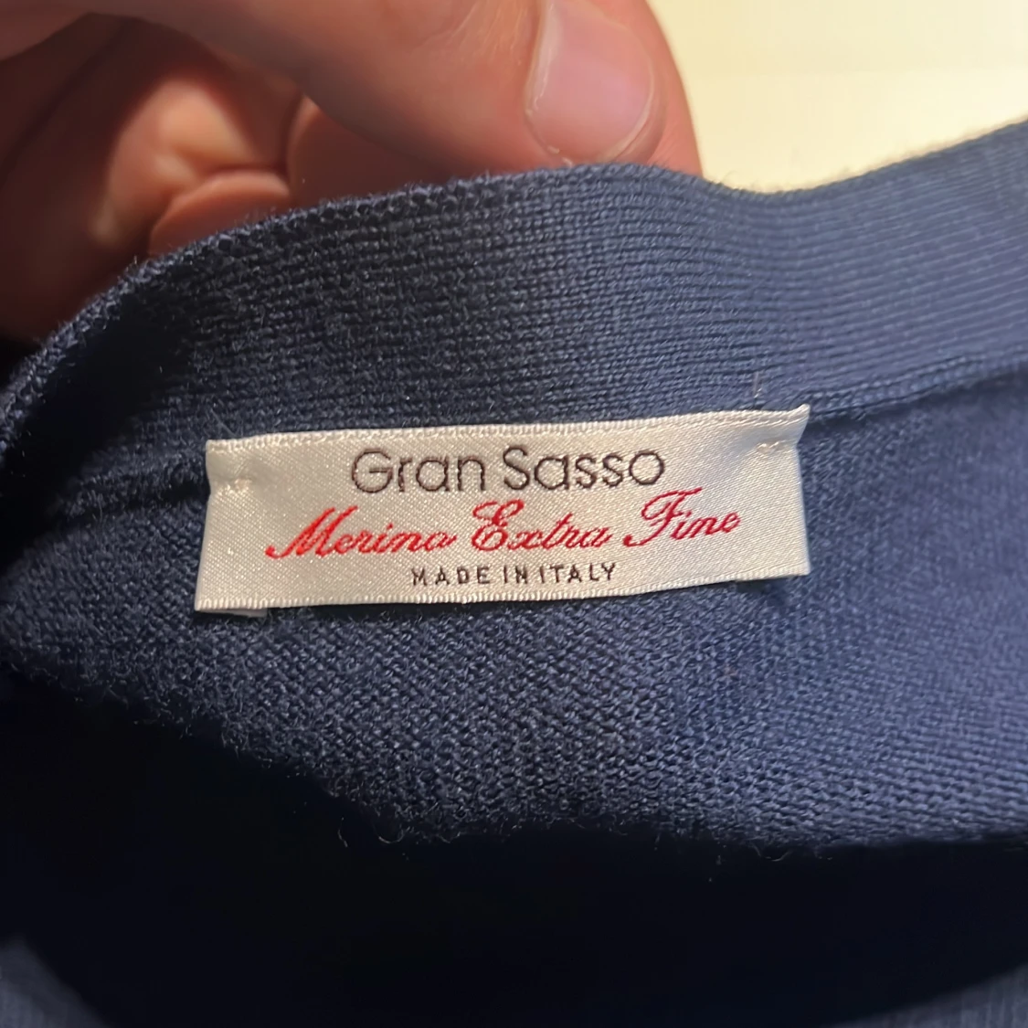 Marinblå kofta från Gran Sasso - 3