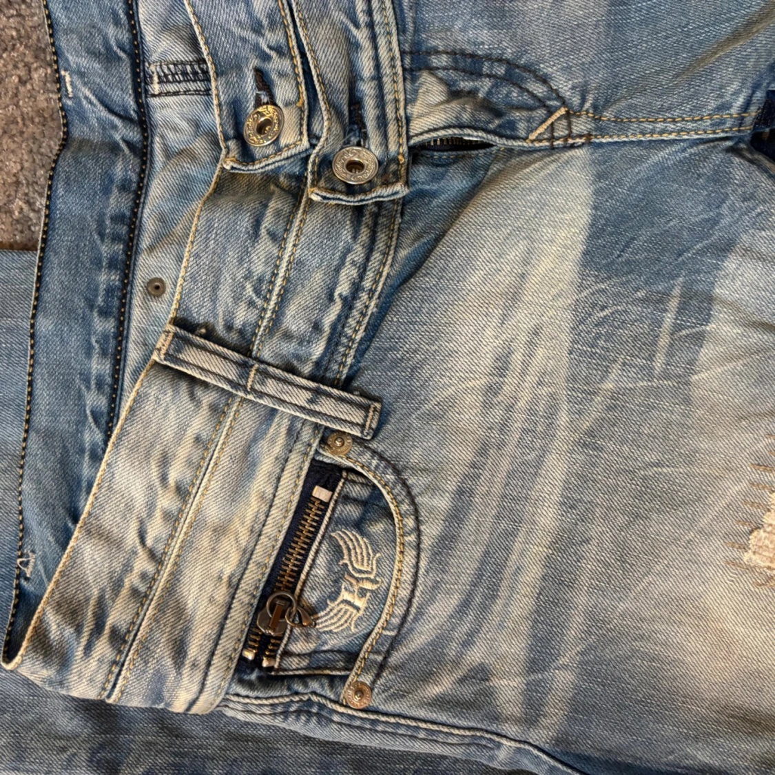 Vintage low waist jeans - 91