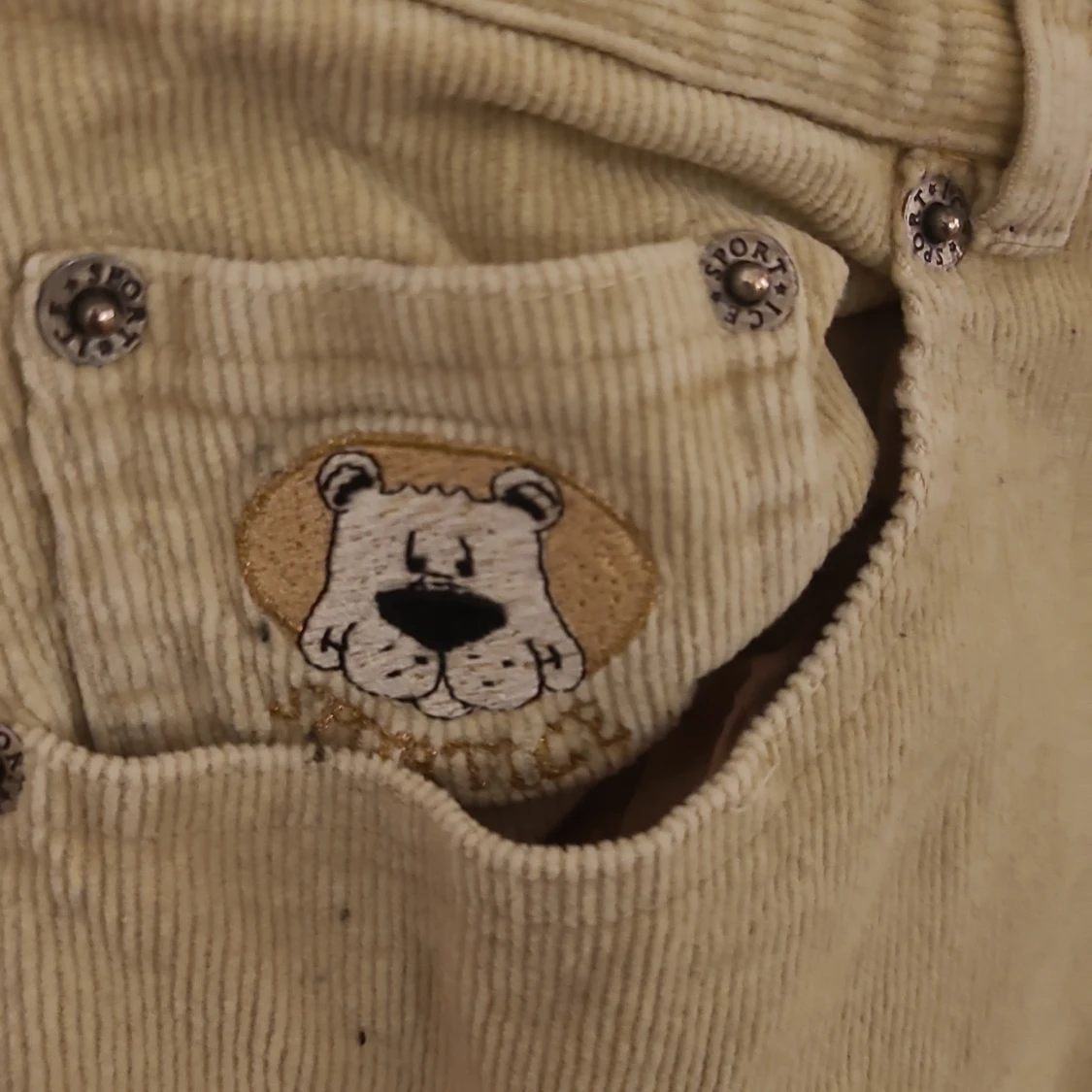 Beiga manchesterbyxor från Ice Sport - 1