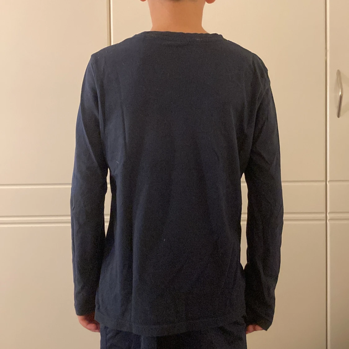 Mörkblå långärmad tröja NYC Peppets - 1