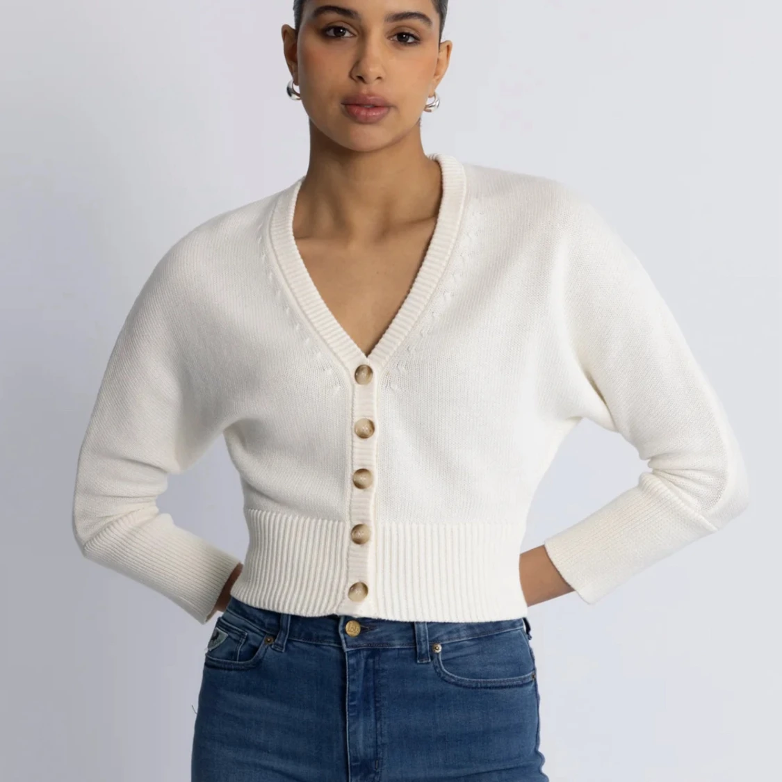 Avoras snygga kofta i cashmir, L, (slutsåld) - 1