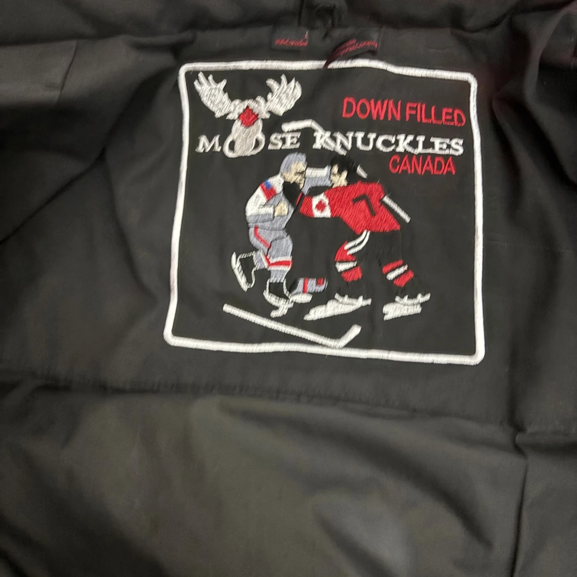 Svart dunjacka Moose Knuckles S - 2