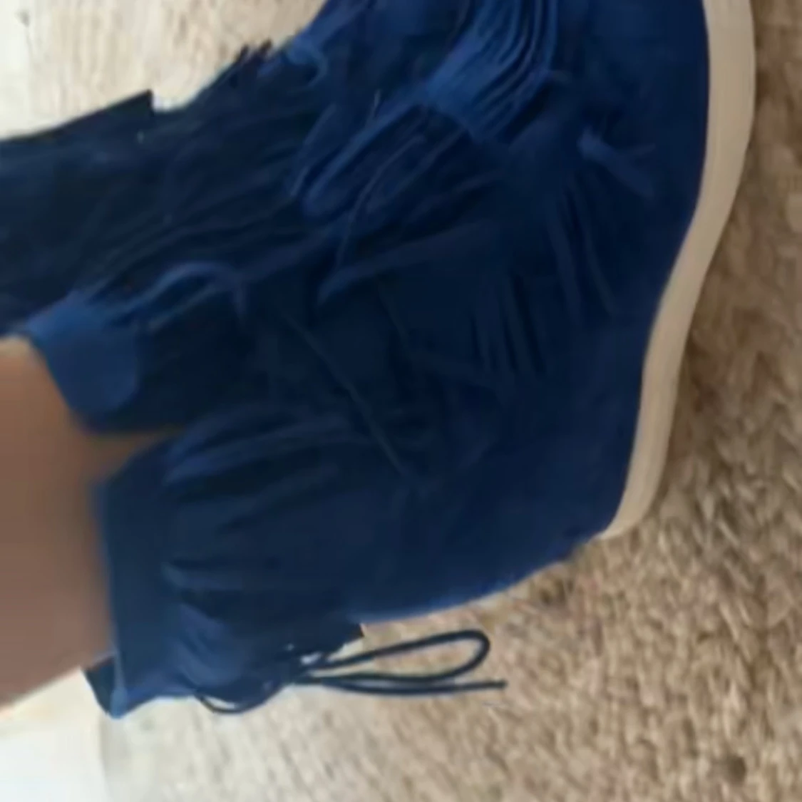 Blåa fransklackar - 1