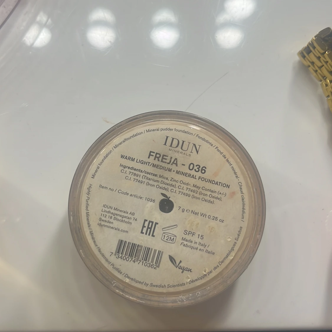 IDUN Minerals Foundation Freja 036 - 1