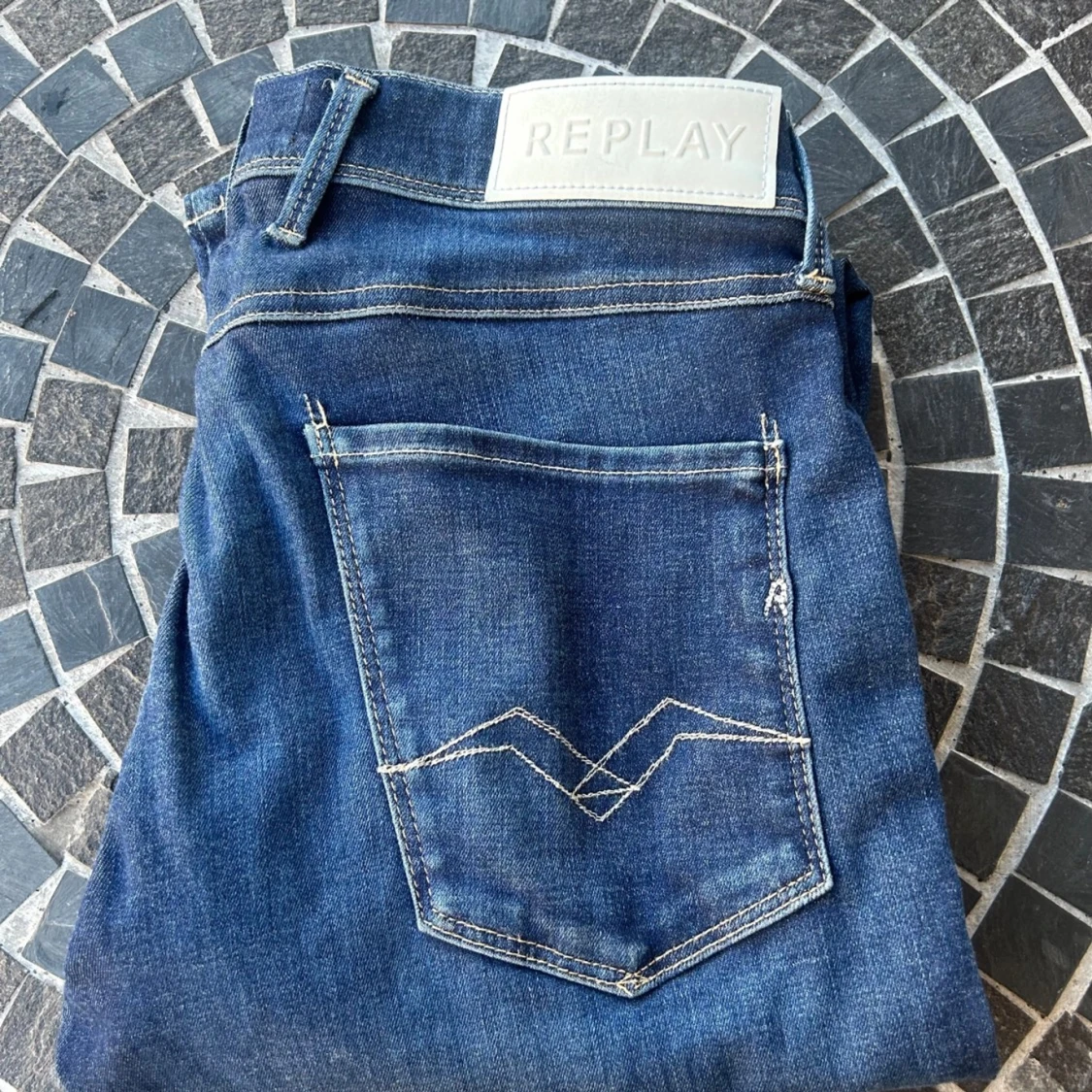 Blå jeans från Replay