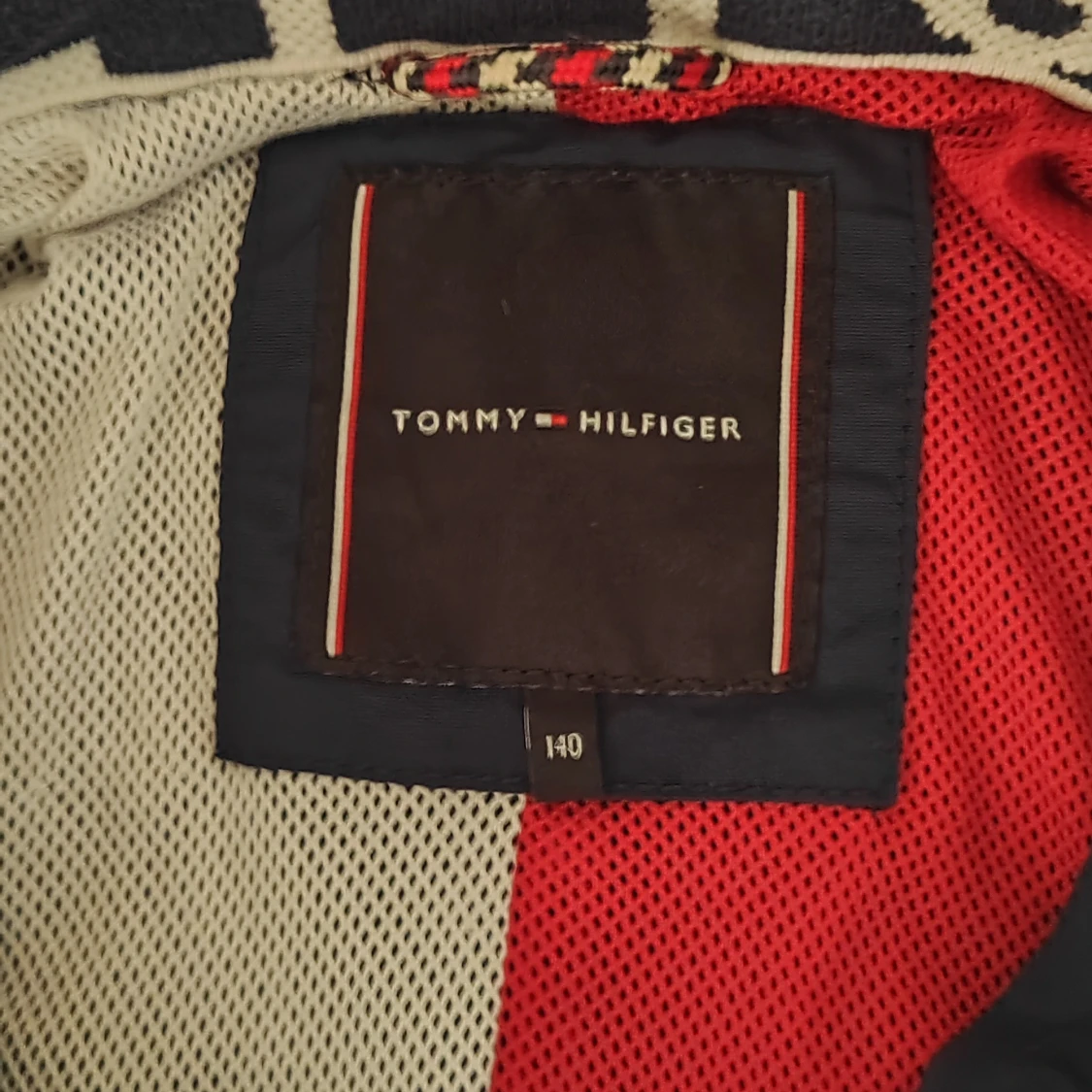 Marinblå vindjacka Tommy Hilfiger - 3