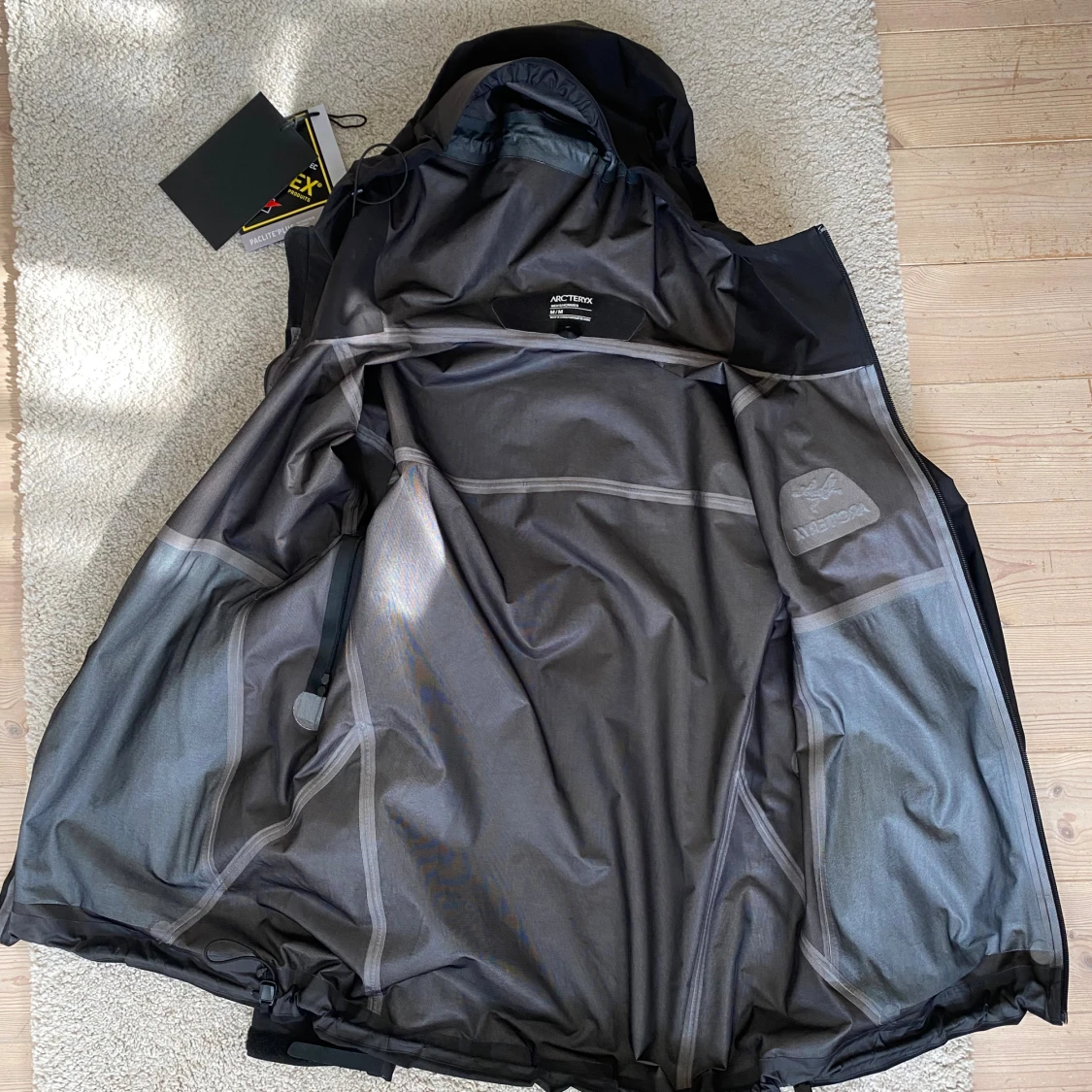 Svart vindjacka (Helt ny) - 3