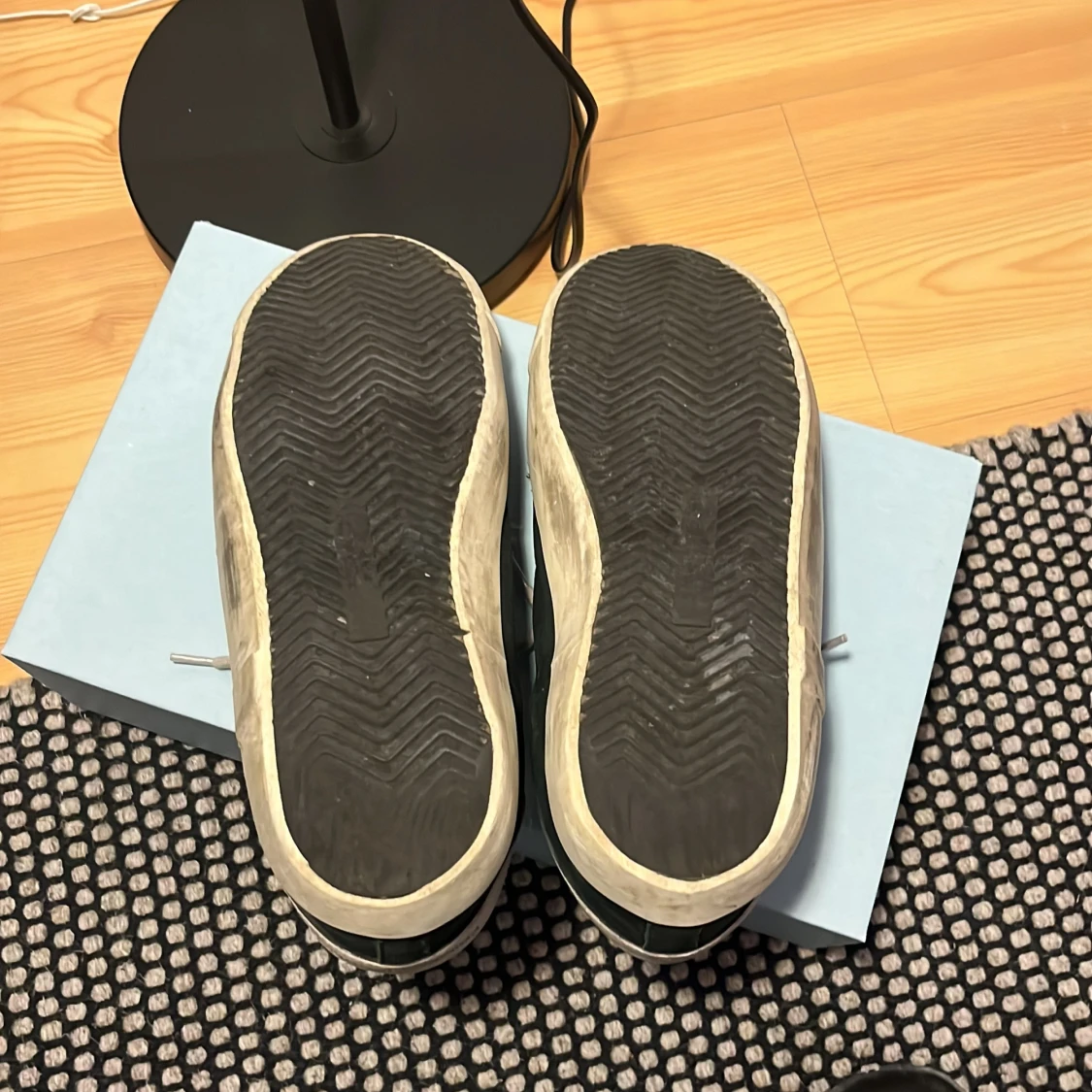 Philippe Model svarta sneakers i skinn - 3