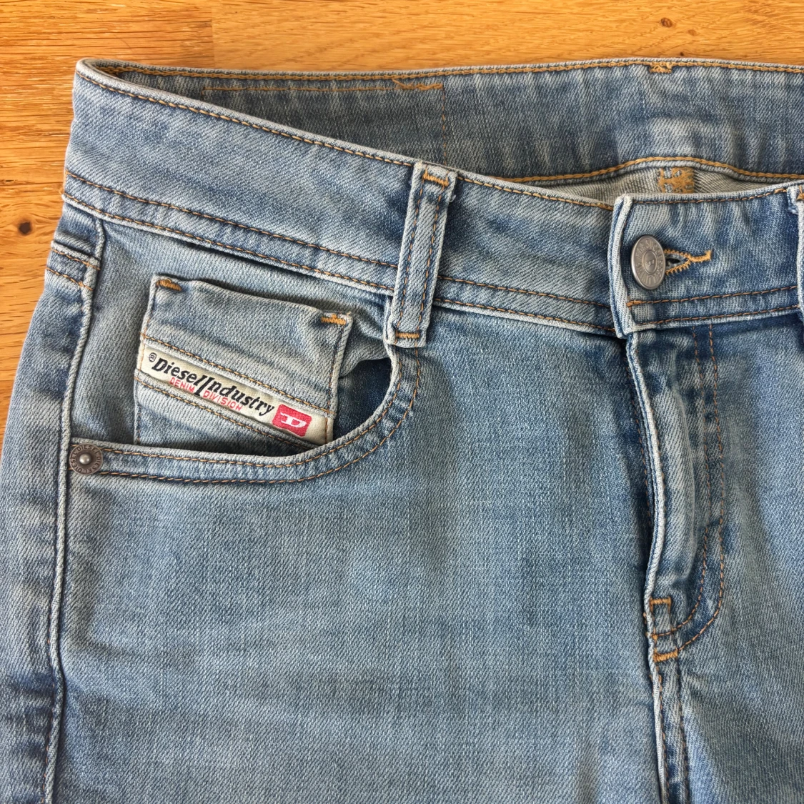 Bootcut jeans från Diesel ljusblå - 1