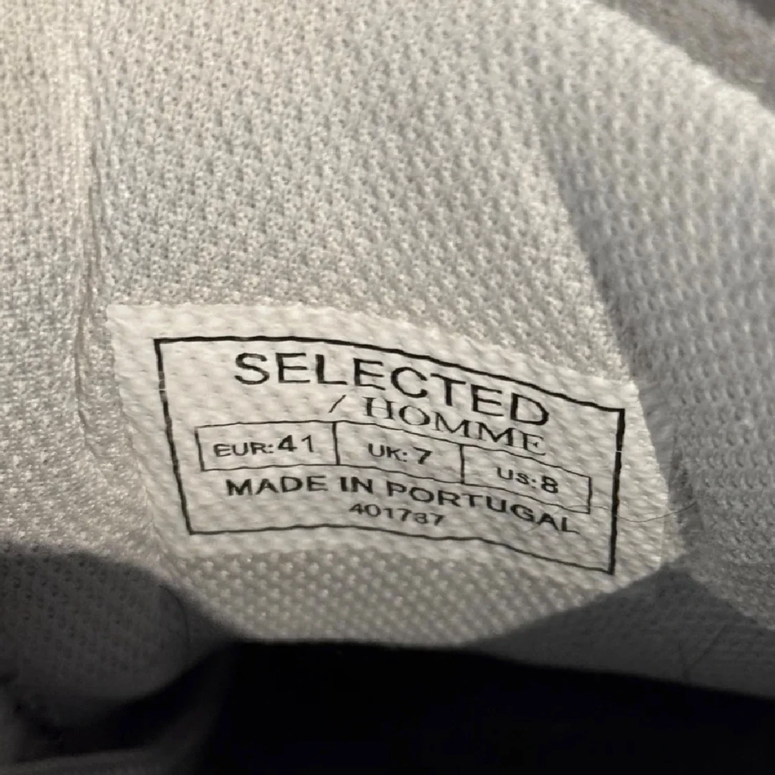 Grå mockasneakers från Selected Homme - 3