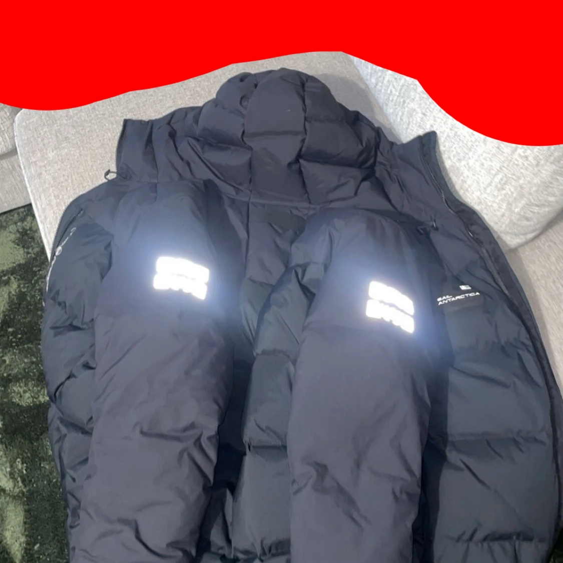 Svart sail racing jacka 