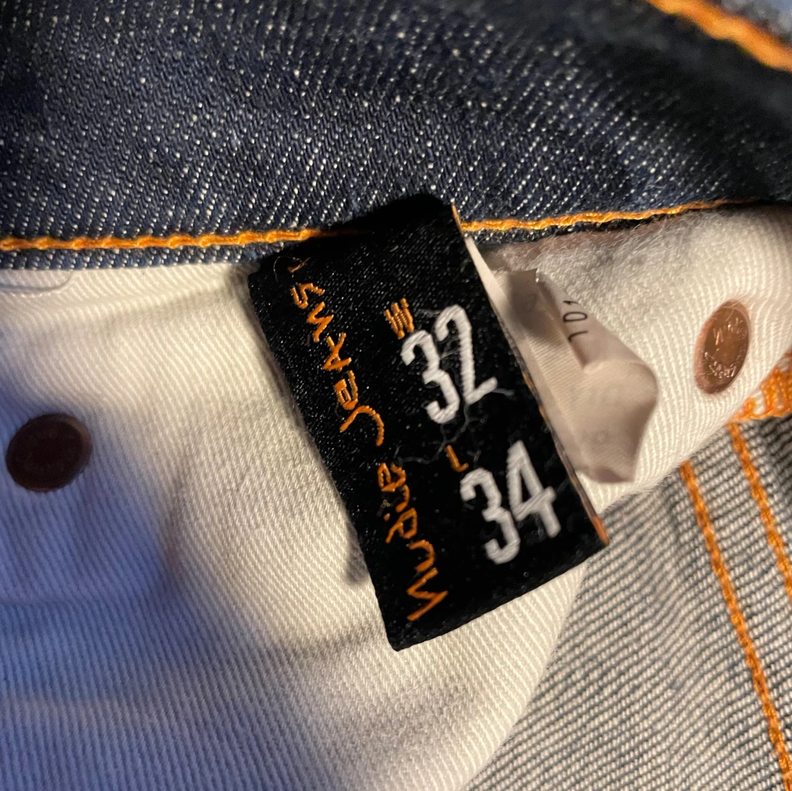 Mörkblå jeans från Nudie Jeans - 4