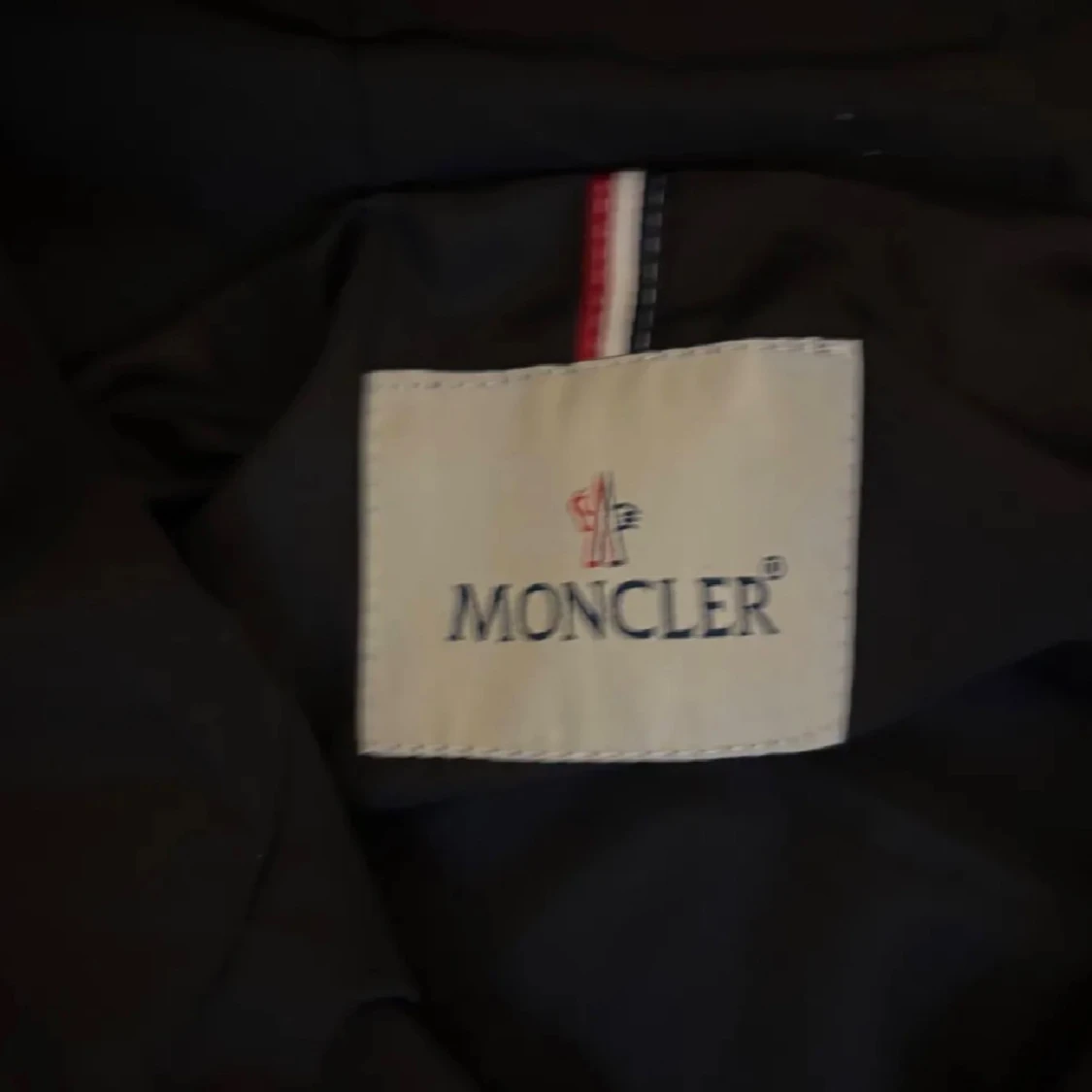 Svart vindjacka från Moncler - 1