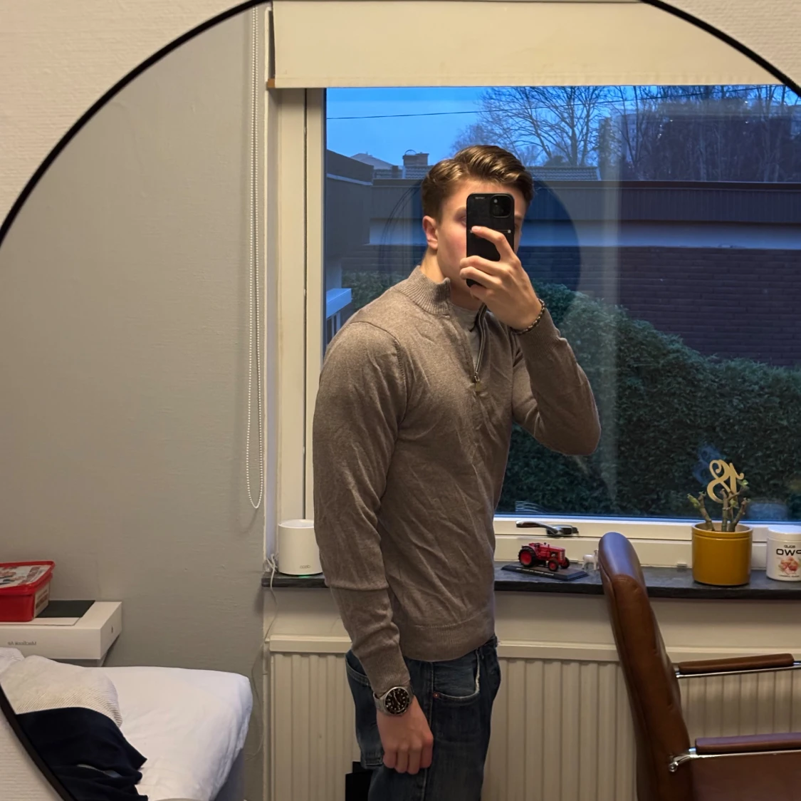 Stenströms halfzip  - 1