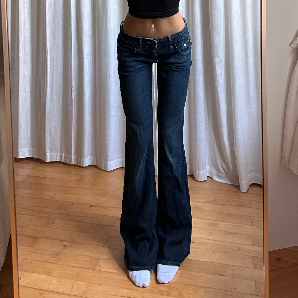 Lågmidjade jeans 