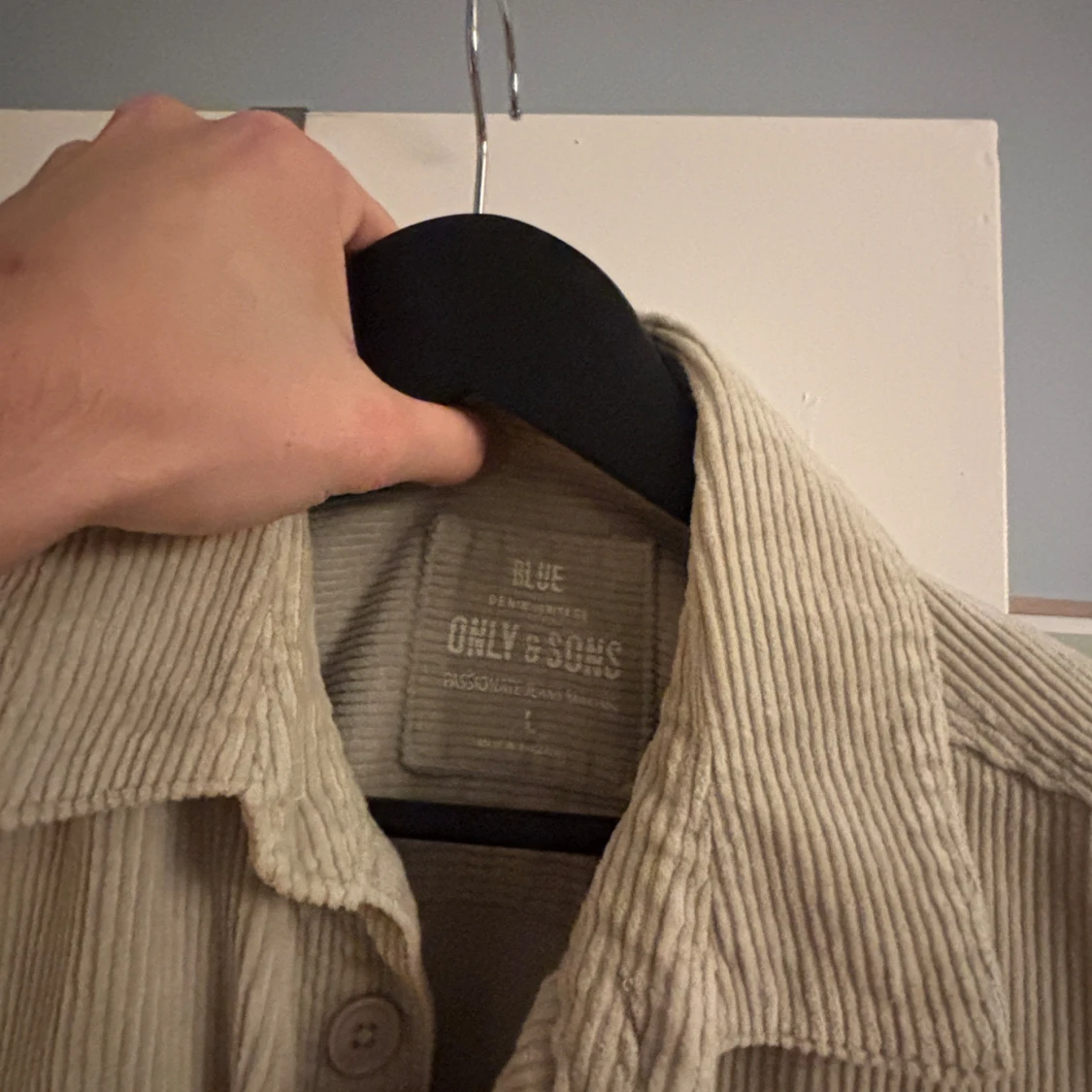 Beige manchester overshirt Only & Sons - 1