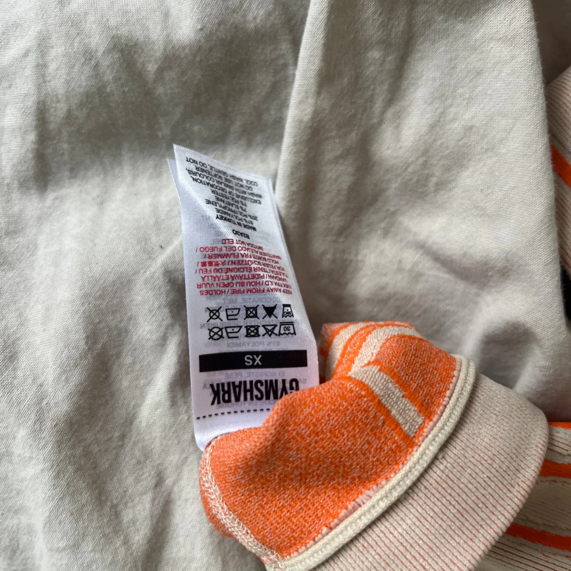 Gymshark leggings XS orange och beige 🧡 - 3