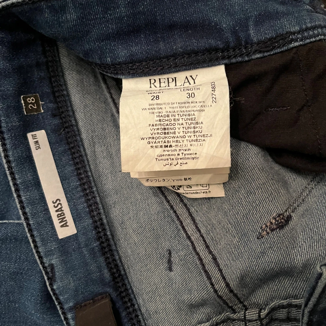 Replay Anbass slim fit jeans blå - 3