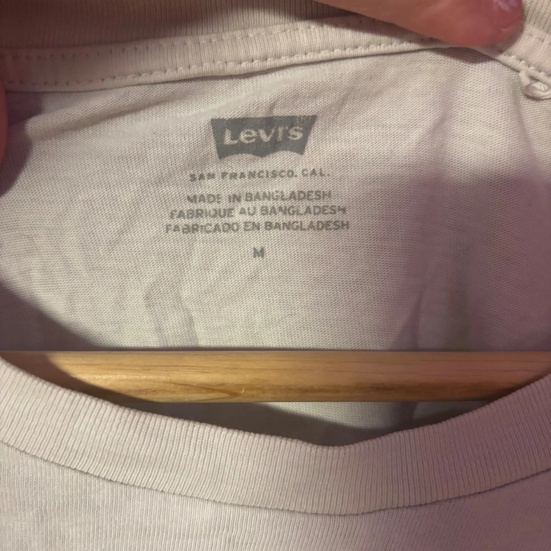 Vit Levi's t-shirt med tryck - 2