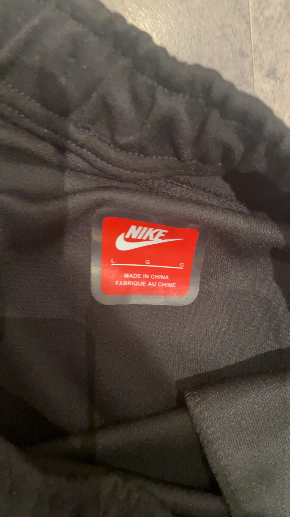 Svarta mjukisbyxor från Nike, storlek L - 2
