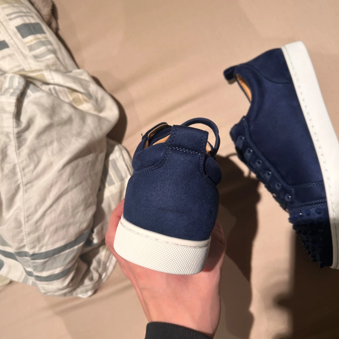 Marinblåa loubitins  - 3