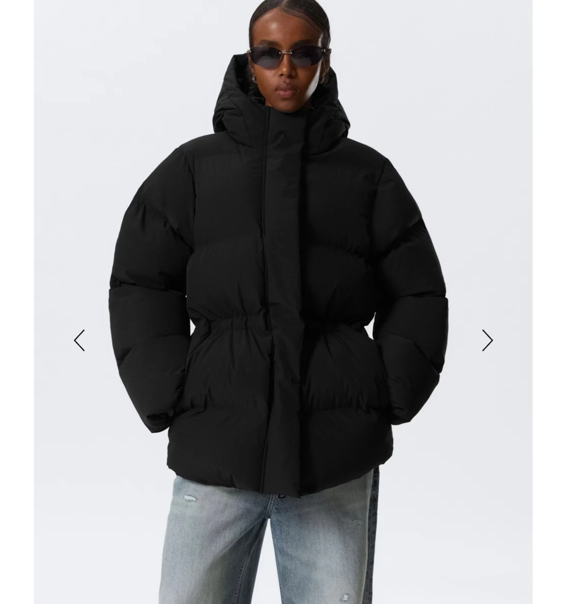 Waisted pufferjacka - 1