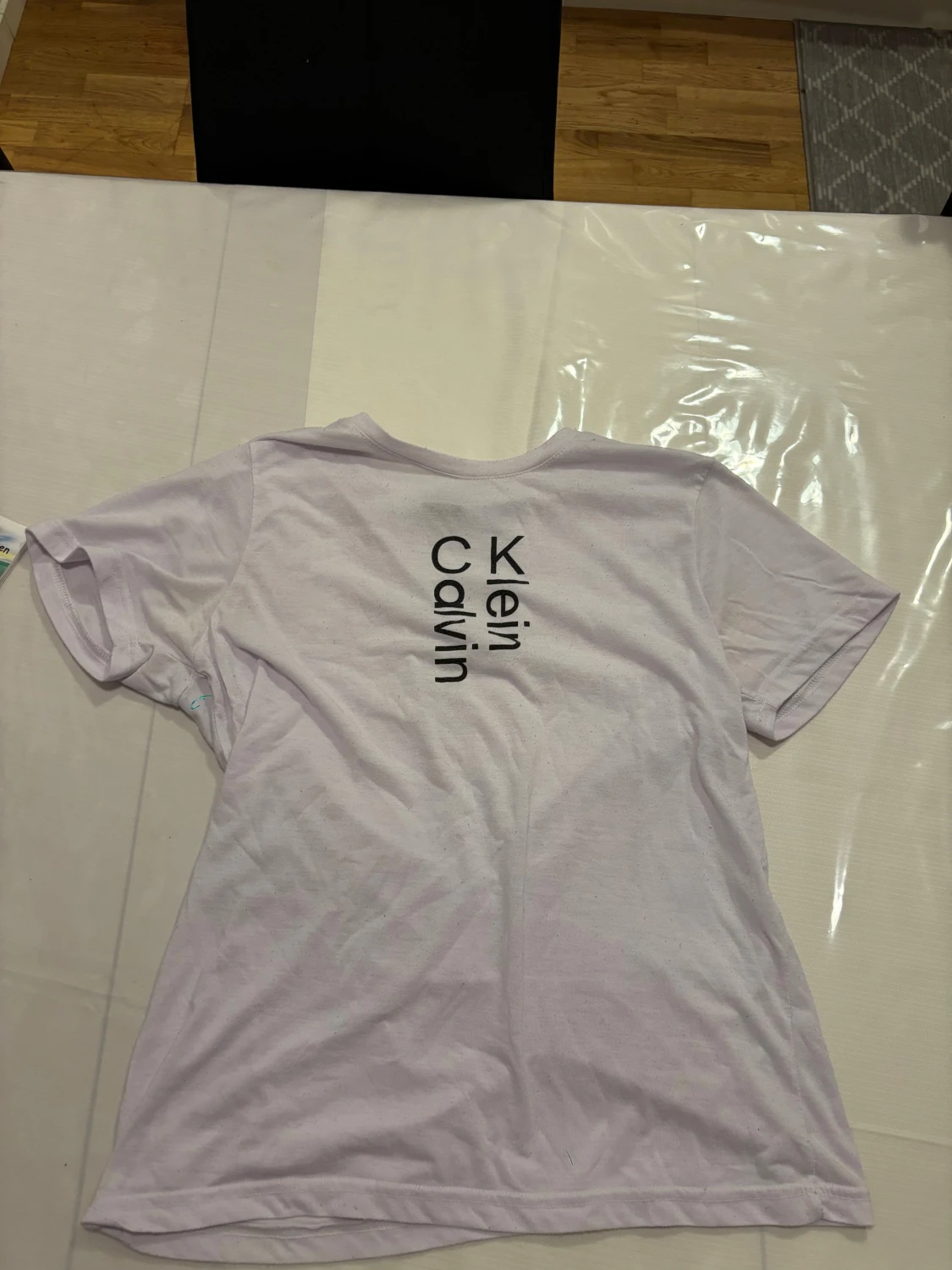 Vit Calvin Klein Jeans t-shirt M - 3